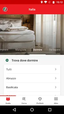 Italia – il viaggio del gusto android App screenshot 6