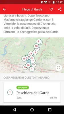 Italia – il viaggio del gusto android App screenshot 8